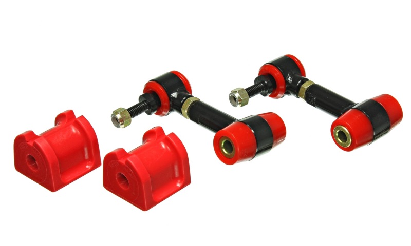 Scion FR S Sway Bar Bushing Kit - Rear - Energy Suspension - 14mm Bar Diameter + Performance Polyurethane - Red - `13-`27